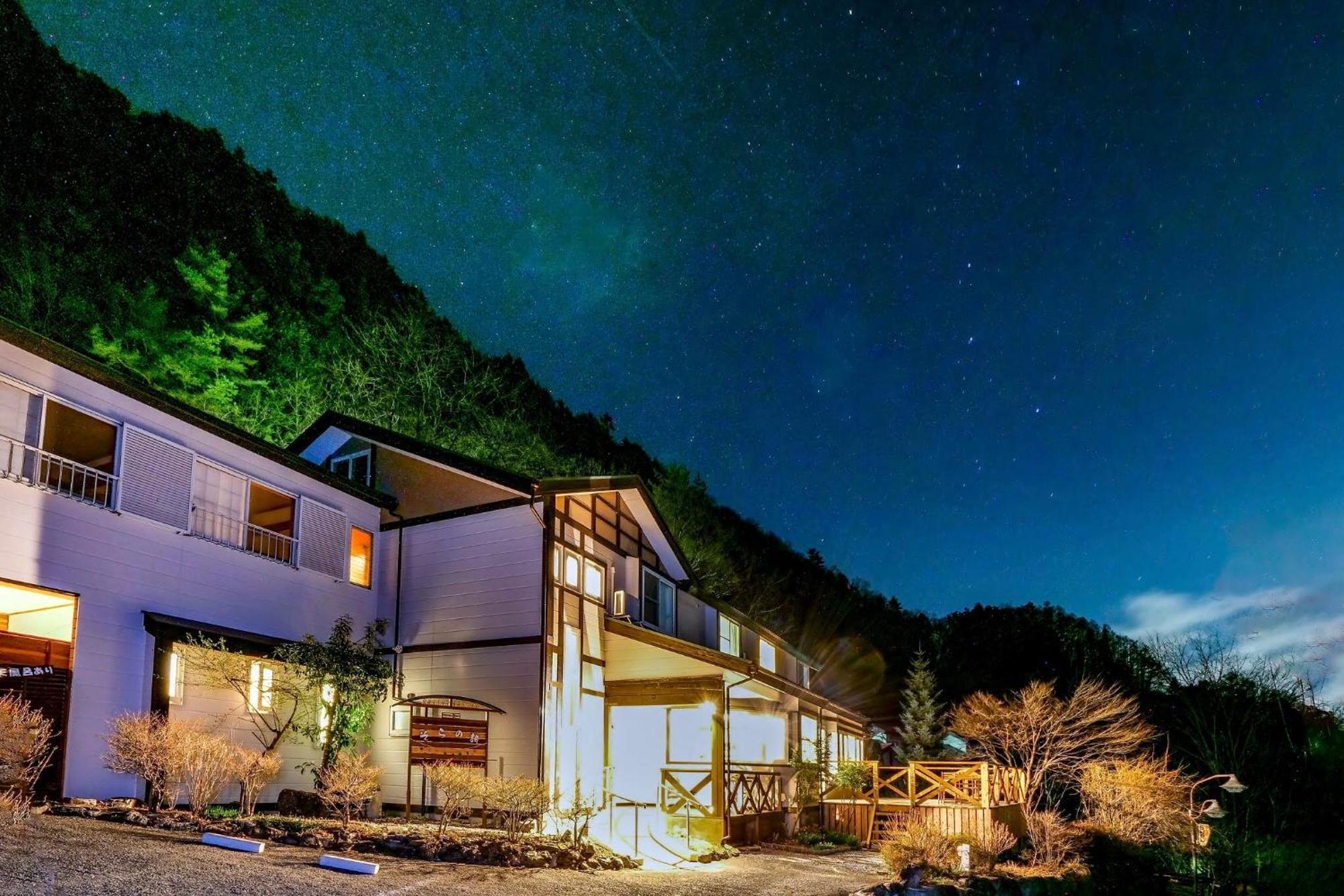 Sora No Uta Bed & Breakfast Minami Alps ภายนอก รูปภาพ